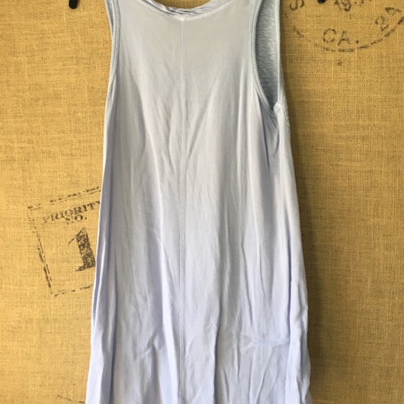 Anthropologie left of center long tank, lavender - Picture 3 of 3